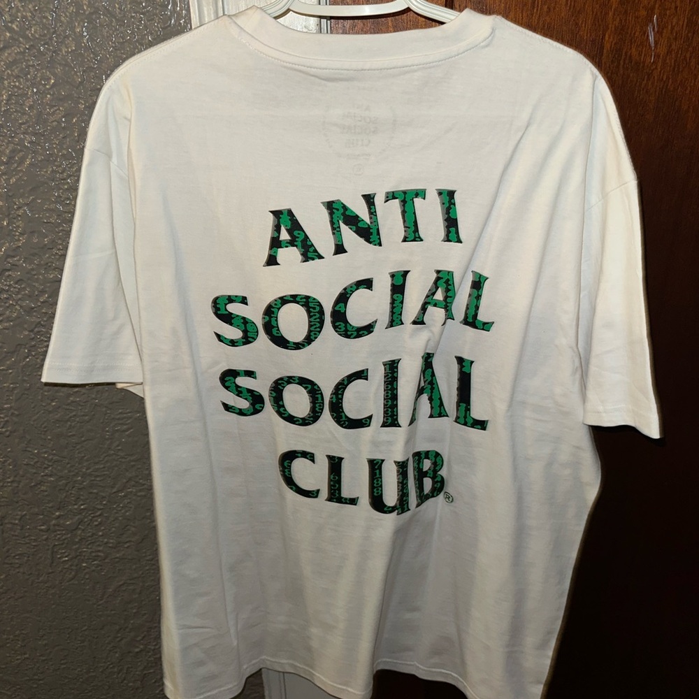 Men’s Anti Social Social Club Glitch T-Shirt Size XL *RARE FIND*